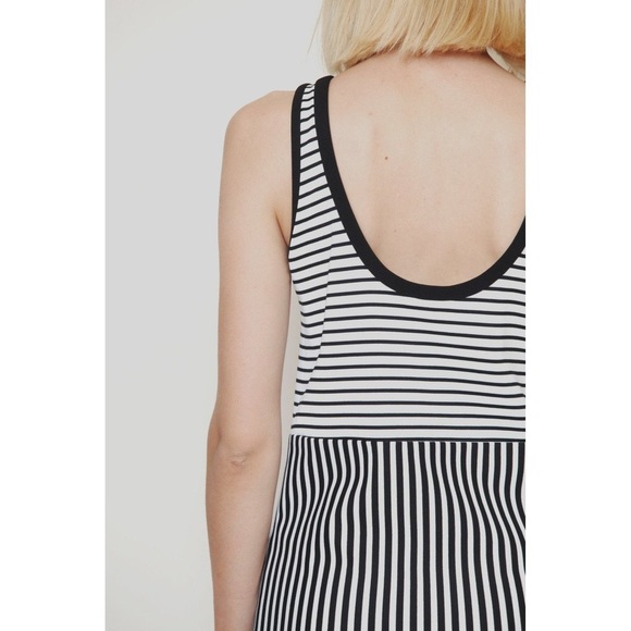Rebecca Minkoff Brady Jersey Tank Dress Striped - Picture 4 of 9